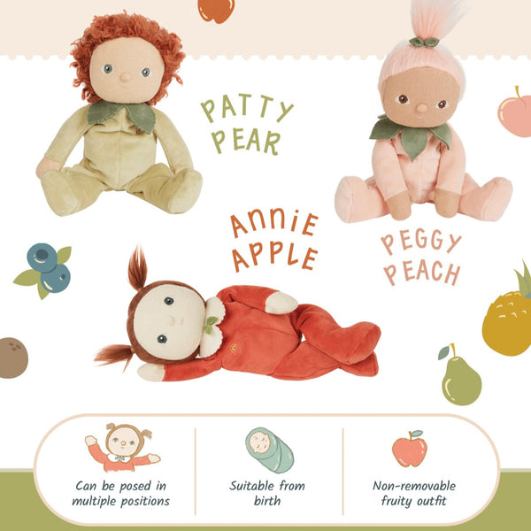 Dinky Dinkums - Peach Peggy Peach Doll