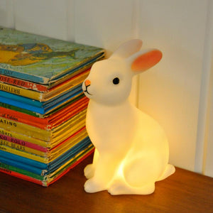 White Bunny Rabbit Night Light