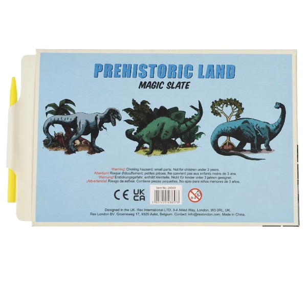 PREHISTORIC DINOSAUR MAGIC DRAWING SLATE