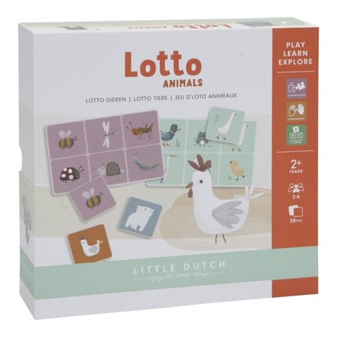 Little Dutch Lotto Game ~ Animals