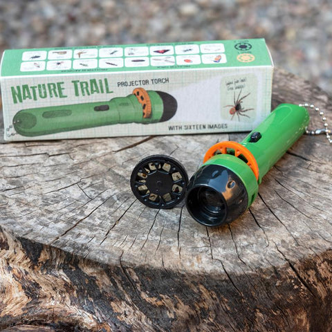 Nature Trail Green Kids Projector Torch