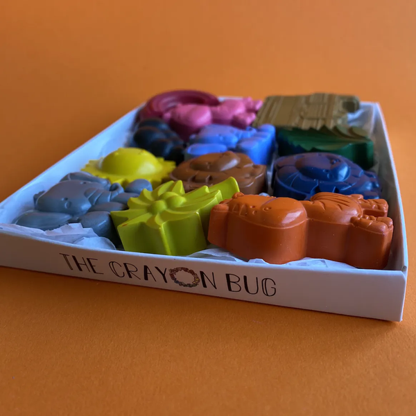 Safari Wax Crayon Gift Box