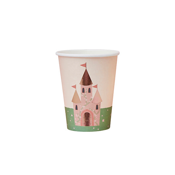 Little Princess Party | Castle Paper Cup 8 Pack