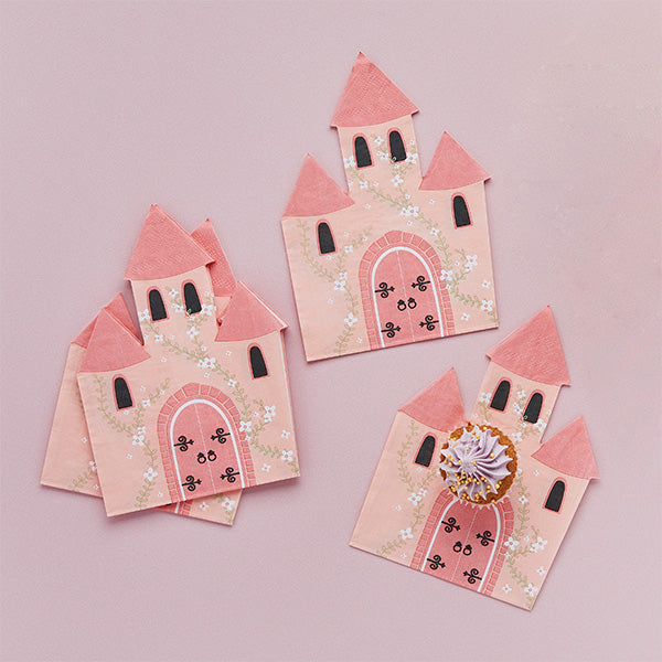 Little Princess Party | Castle Paper Napkins 16 Pack