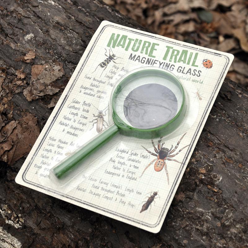 Nature Trail Green Kids Magnifying Glass
