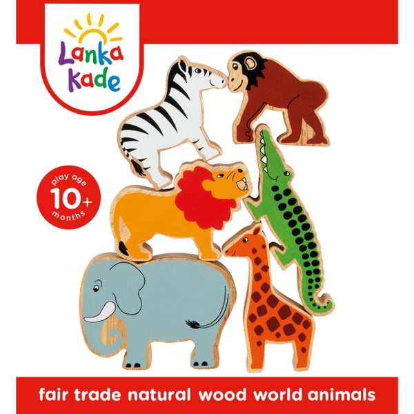 Lanka Kade World Animals Set of 6