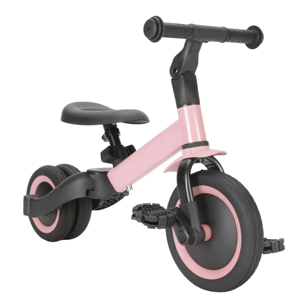 4 in 1 Trike Balance Bike Pink Top Mark Panda Pip