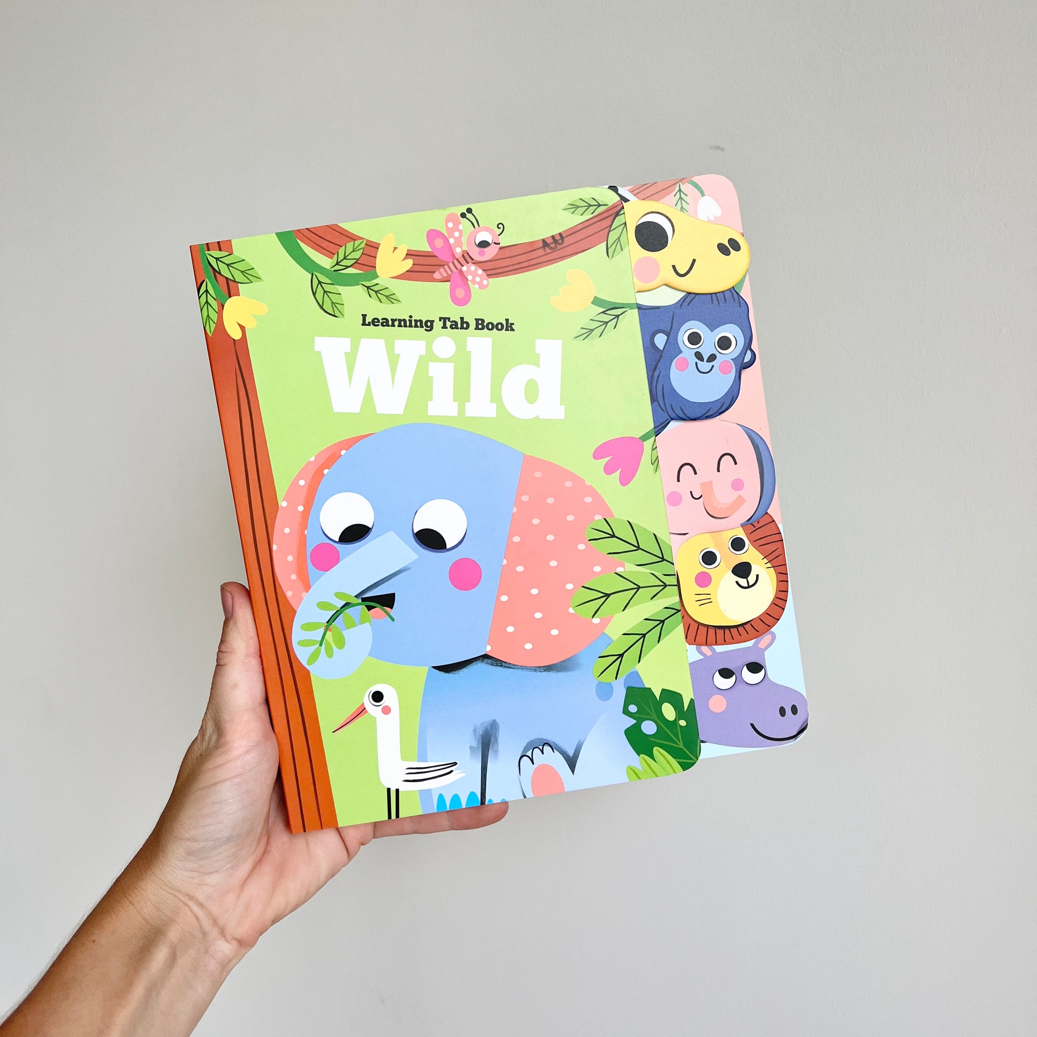 Learning Wild Animals Tab Book