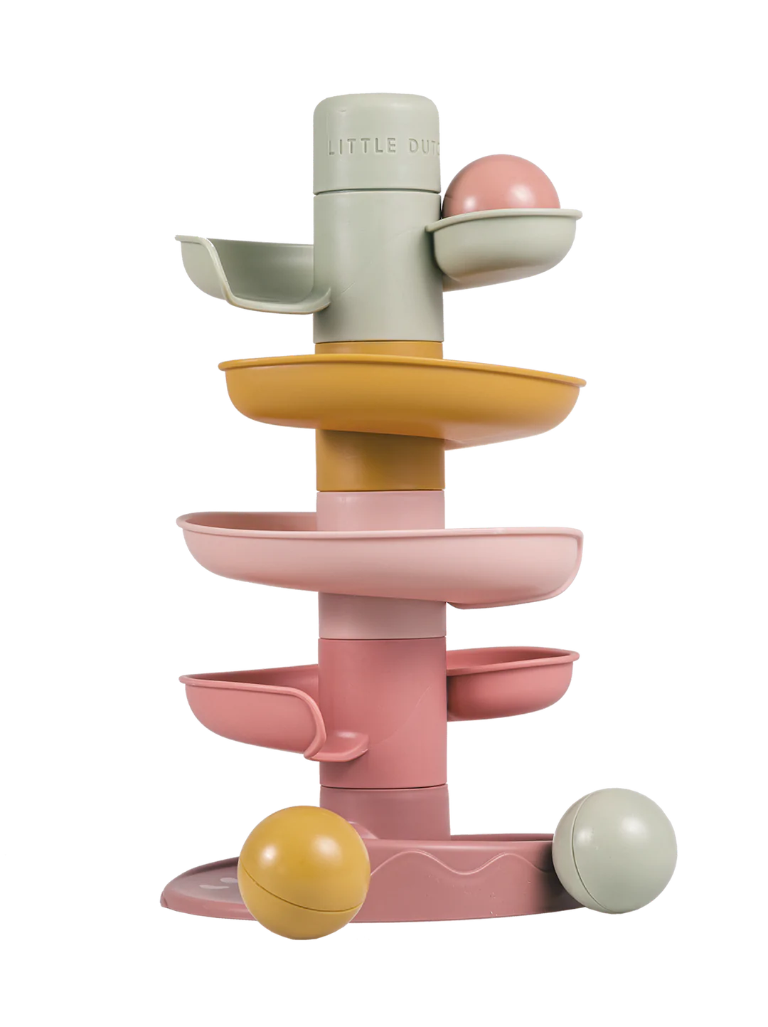 Little Dutch Spiral Tower Toy Pink